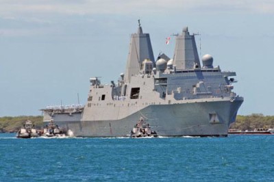 USS New Orleans Makes Stop in Seal Beach