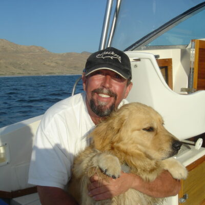 Dog Aboard Brian McDonald