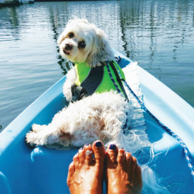 MR. BAILEY KAYAKING IN CHULA VISTA