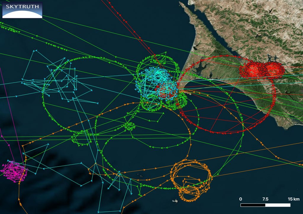 Ships AIS broadcasts draw GPS crop circles thousands of miles away from ...